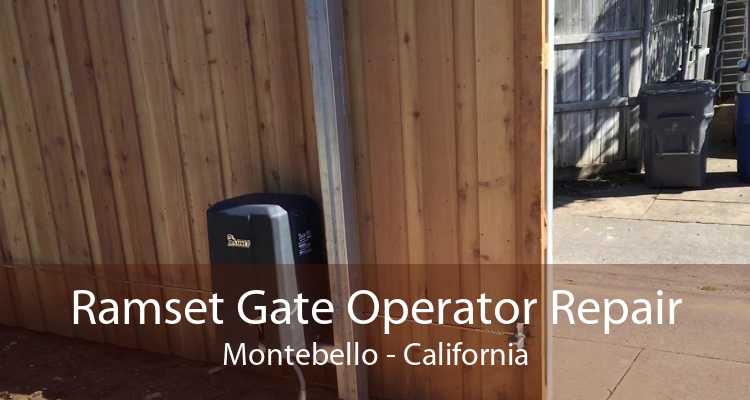 Ramset Gate Operator Repair Montebello - California